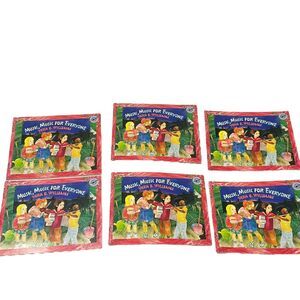 Music Music for Everyone Vera B Williams Lot Of 6 Home School Classroom Guided
